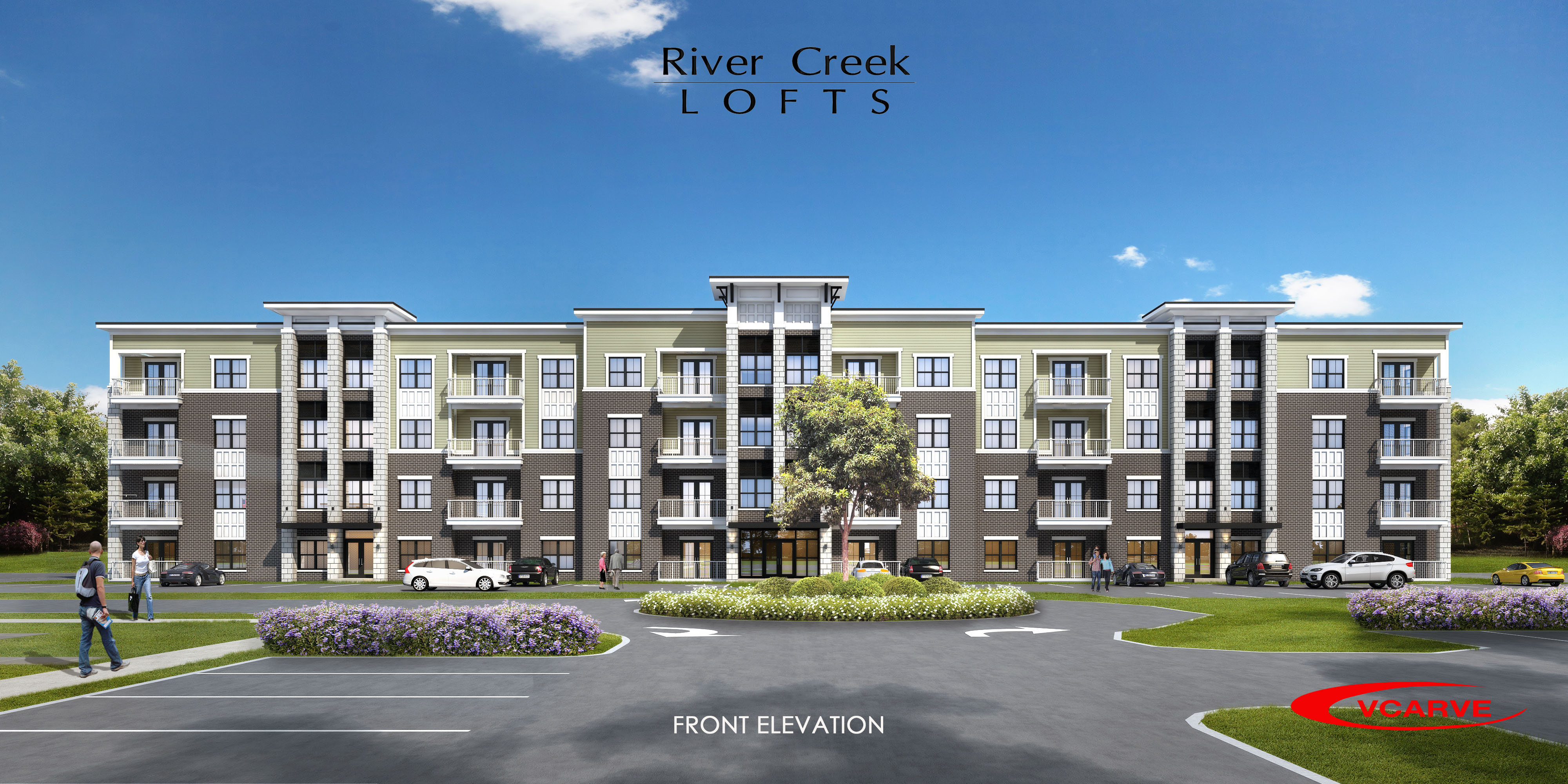 River Creek Lofts Front Elevation