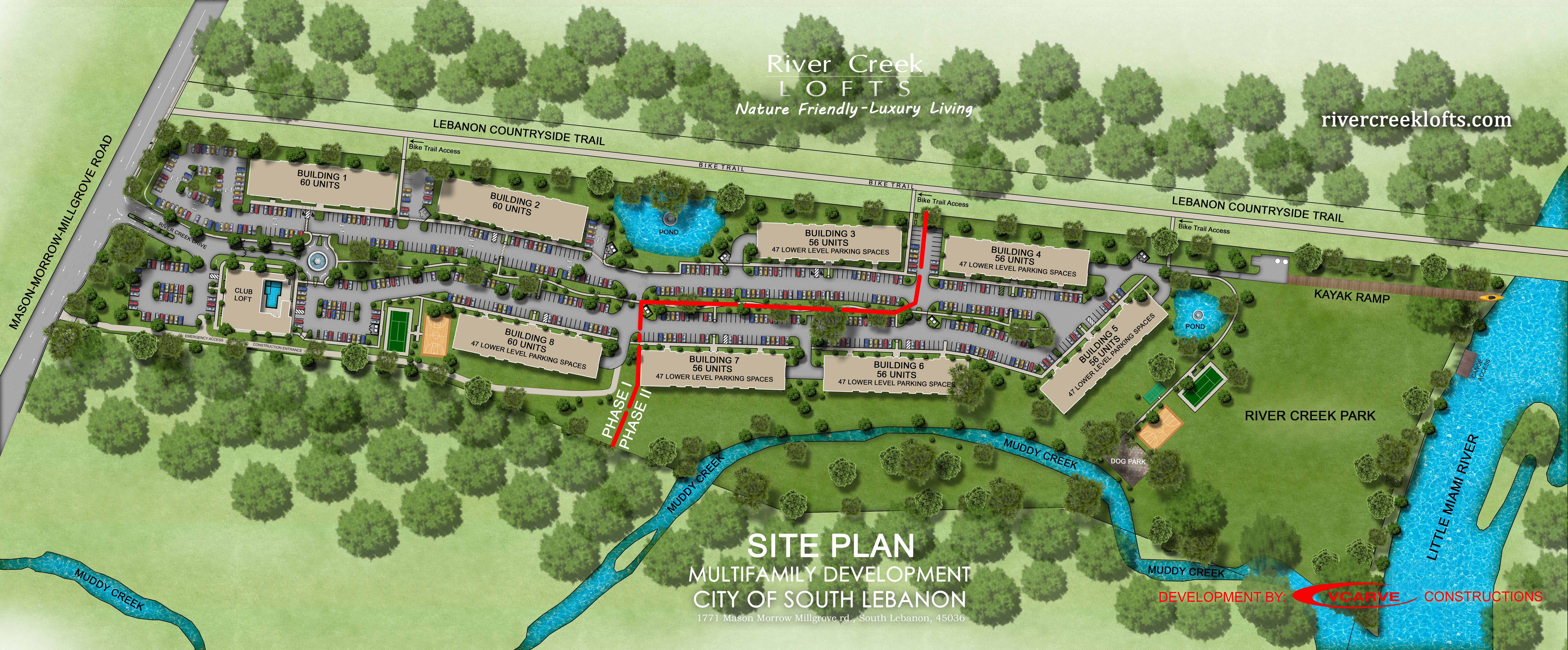 River Creek Lofts Site Plan