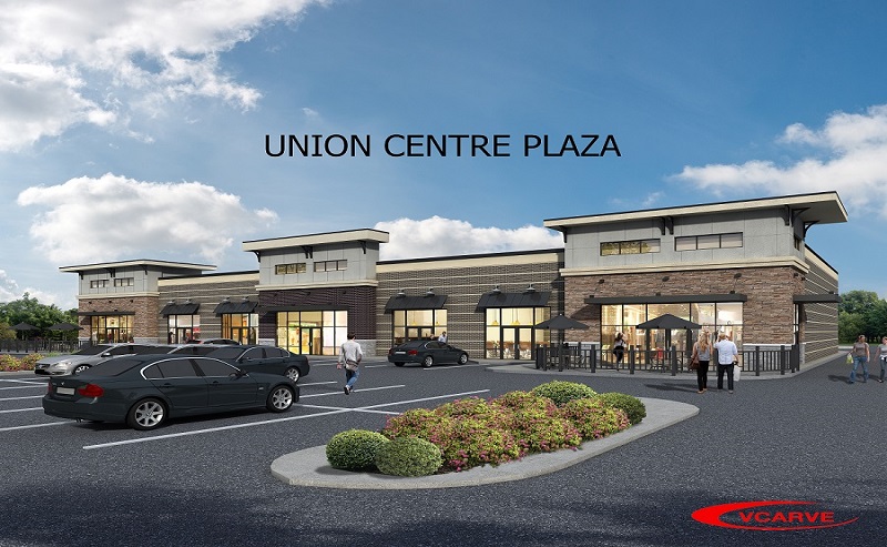 Finished Image of Union Center Plaza